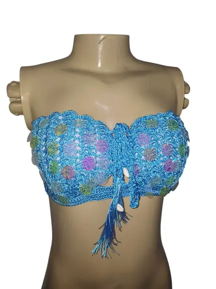 Vestido/ Saida de Praia Croche