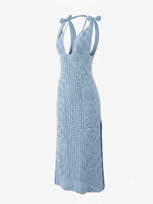 Vestido Crochê Adulto