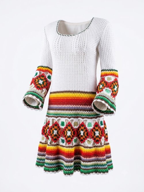 Vestido Crochê Adulto