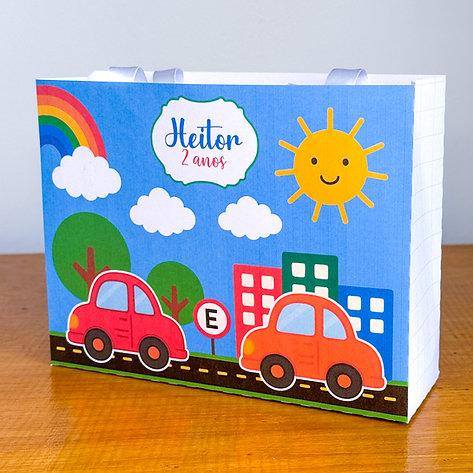 Sacolinha Personalizada Carrinho