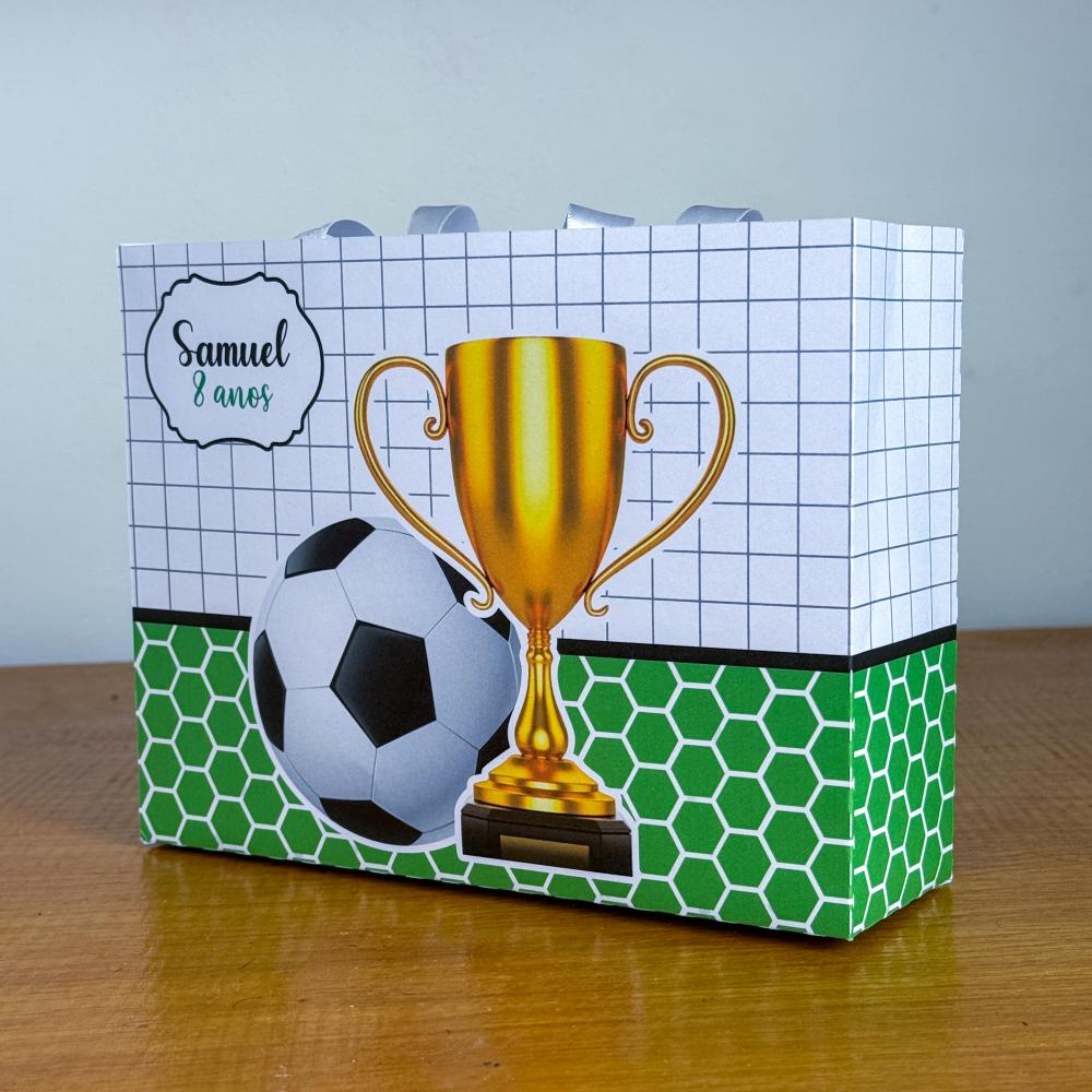 Sacolinha Personalizada Futebol