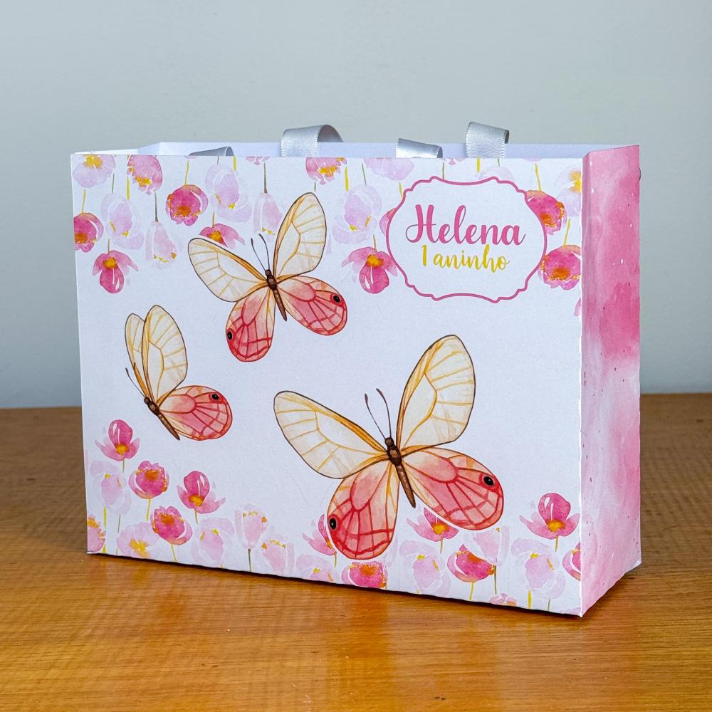 Sacolinha Personalizada Borboletas