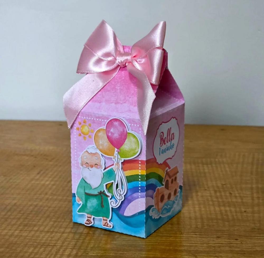 Kit Festa Personalizado Arca de Noé Menina(20 Peças)