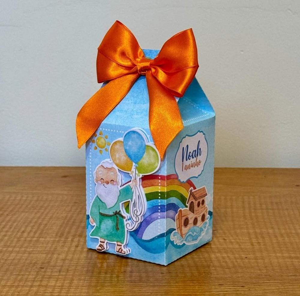 Kit Festa Personalizado Arca de Noé Menino(20 Peças)
