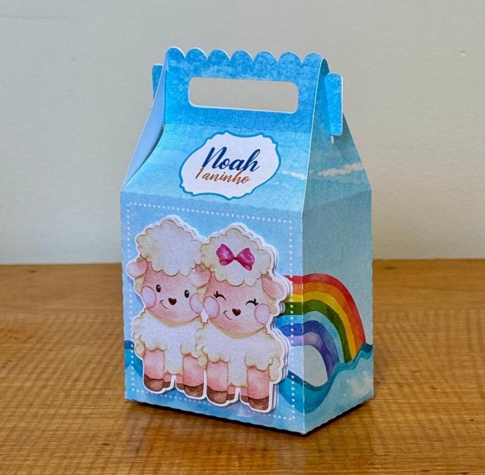 Kit Festa Personalizado Arca de Noé Menino(20 Peças)