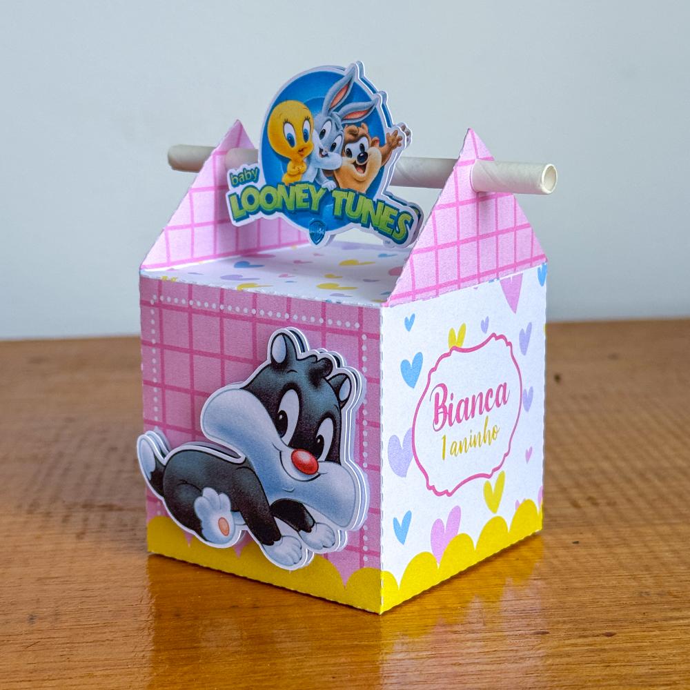 Kit Festa Personalizado Baby Looney Tunes  Menina (20 Peças)