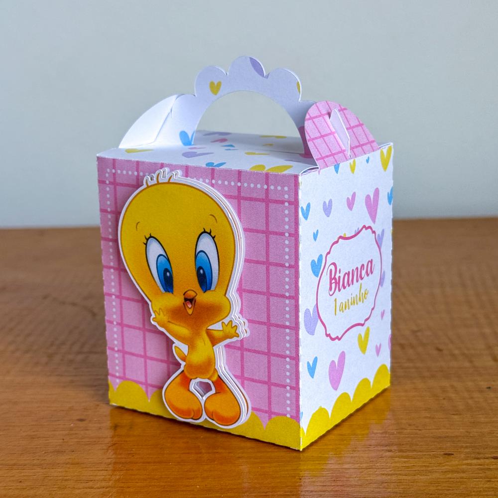 Kit Festa Personalizado Baby Looney Tunes  Menina (20 Peças)