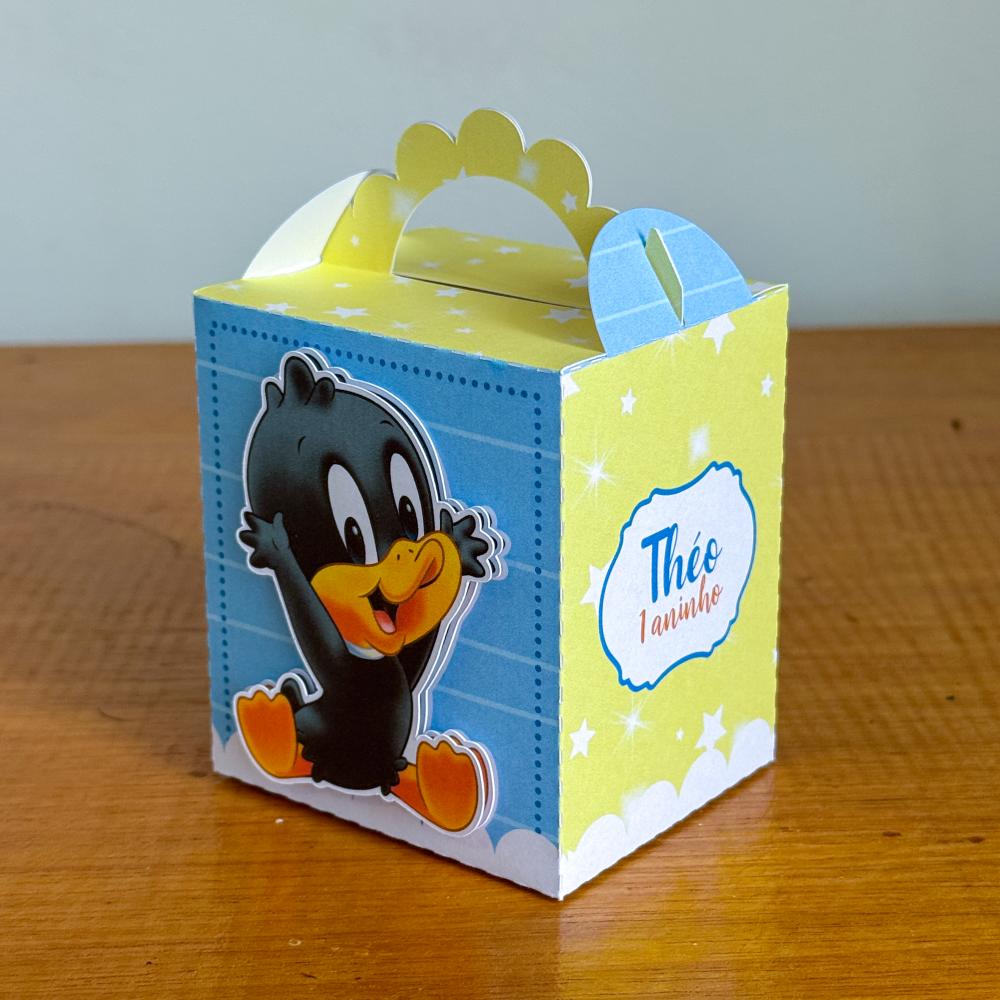 Kit Festa Personalizado Baby Looney Tunes  Menino (20 Peças)