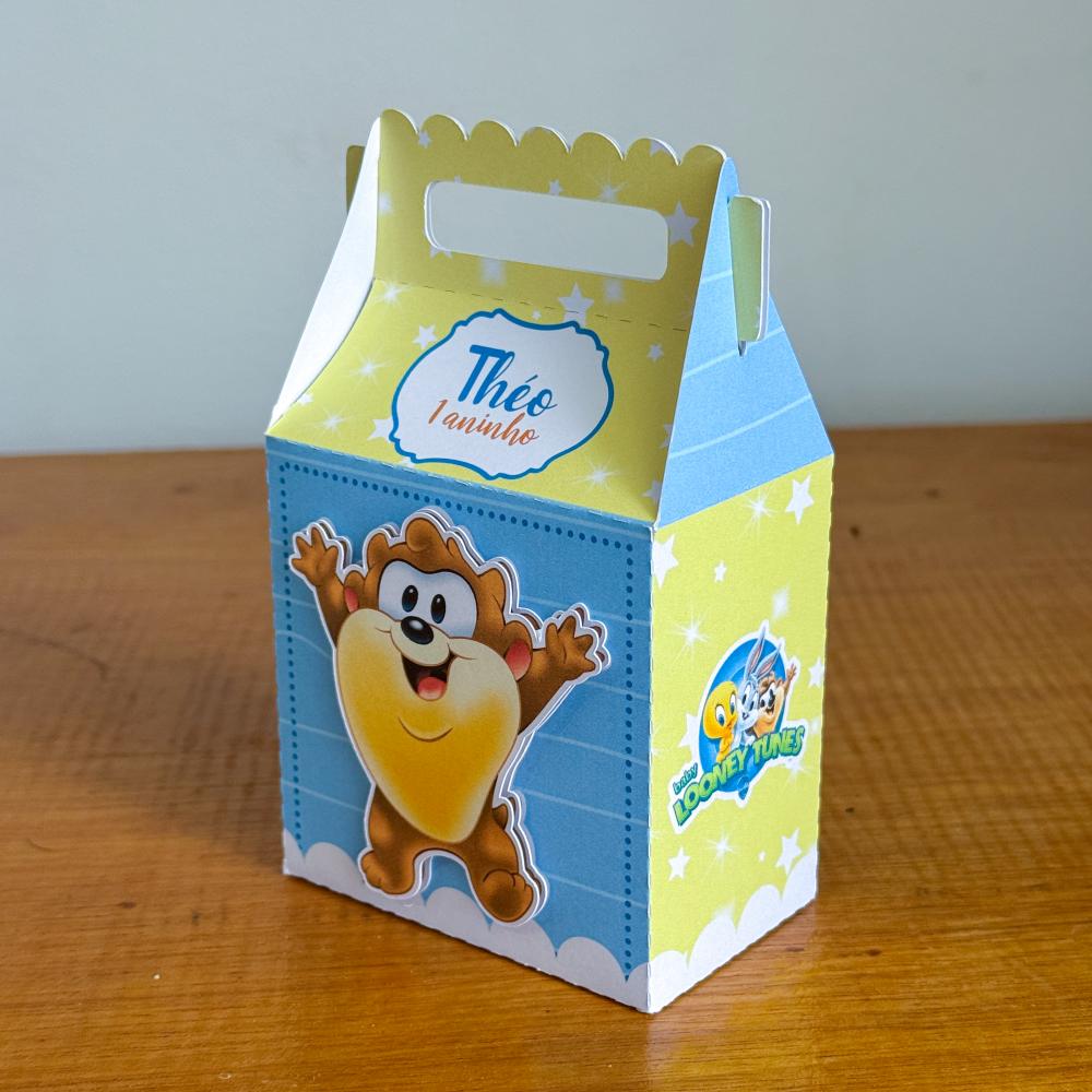Kit Festa Personalizado Baby Looney Tunes  Menino (20 Peças)
