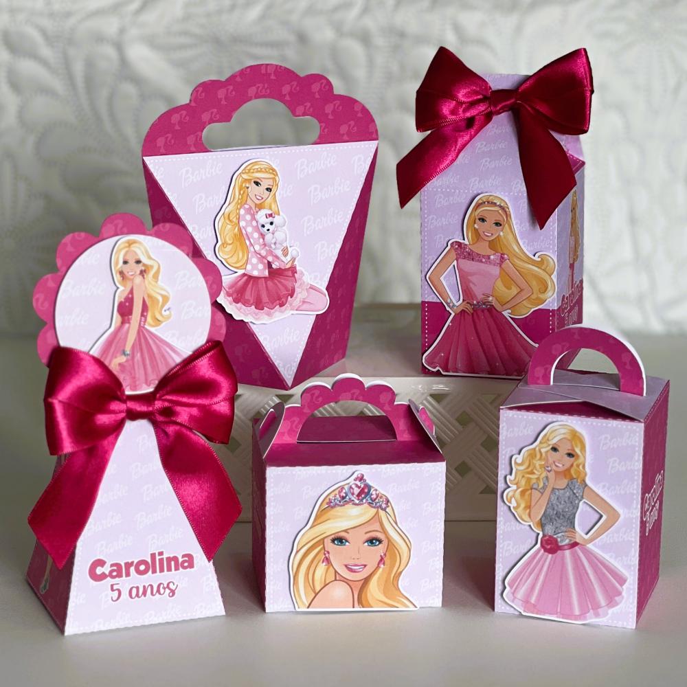 Kit Festa Personalizado Barbie (20 Peças)