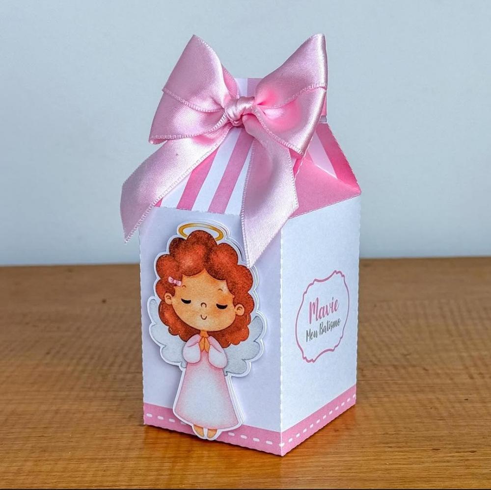 Kit Festa Personalizado Batizado Menina (20 Peças)