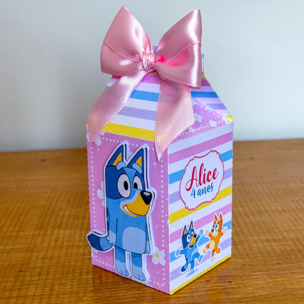 Kit Festa Personalizado Bluey Menina (20 Peças)