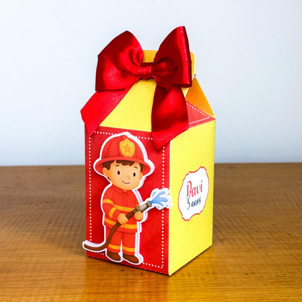 Kit Festa Personalizado Bombeiro (20 Peças)