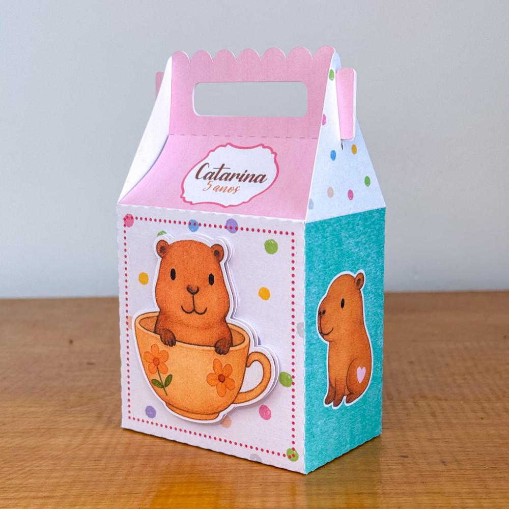 Kit Festa Personalizado Capivara (20 Peças)
