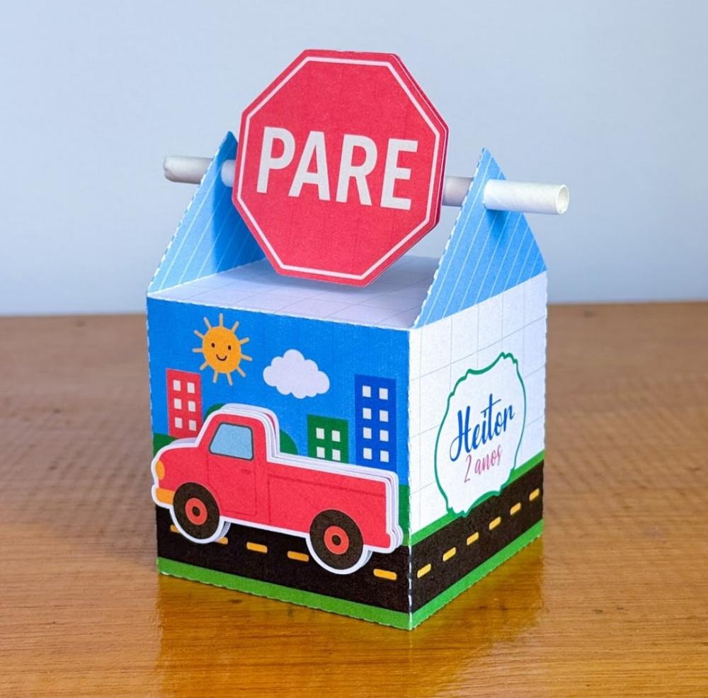 Kit Festa Personalizado Carrinho (20 Peças)