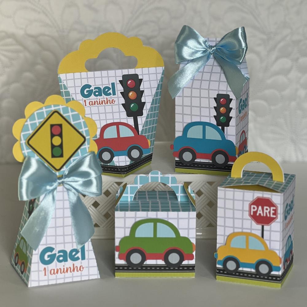 Kit Festa Personalizado Carrinhos(20 Peças)