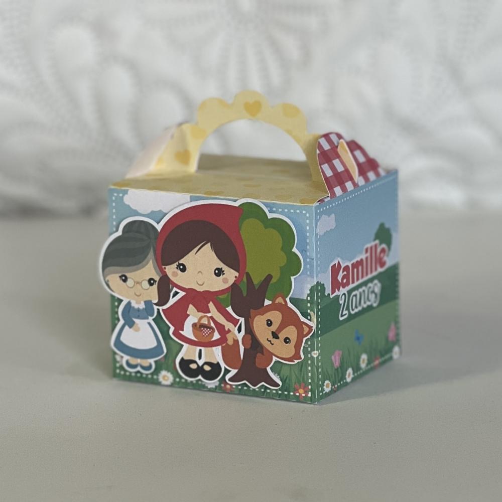 Kit Festa Personalizado Chapeuzinho Vermelho (20 Peças)