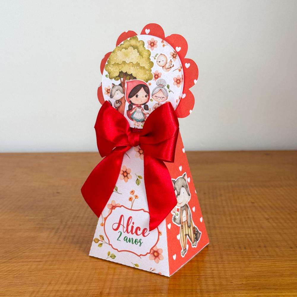 Kit Festa Personalizado Chapeuzinho Vermelho (20 Peças)