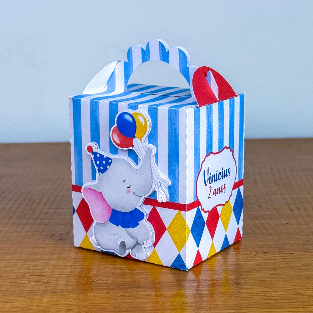 Kit Festa Personalizado Circo Menino (20 Peças)