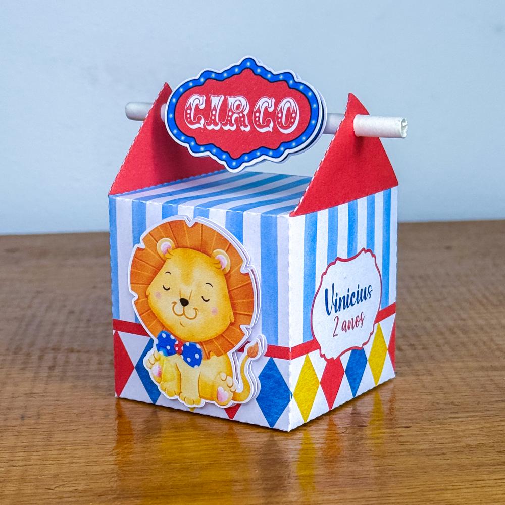Kit Festa Personalizado Circo Menino (20 Peças)