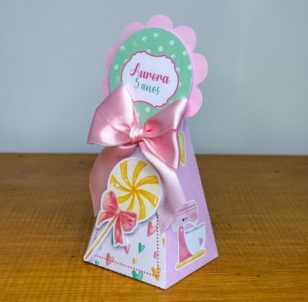 Kit Festa Personalizado Confeitaria (20 Peças)