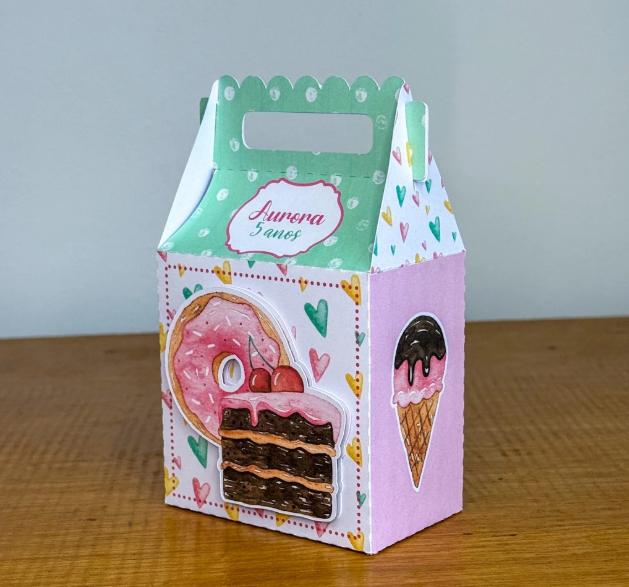 Kit Festa Personalizado Confeitaria (20 Peças)