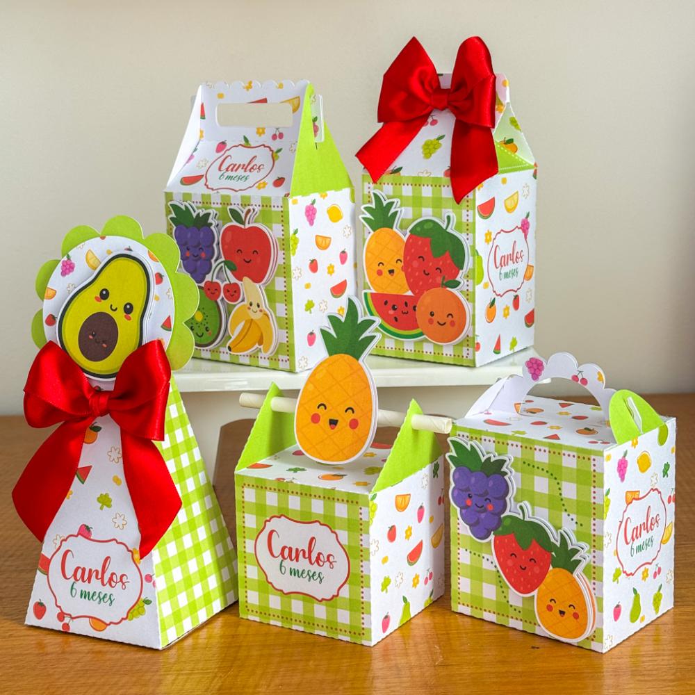 Kit Festa Personalizado Frutinhas (20 Peças)