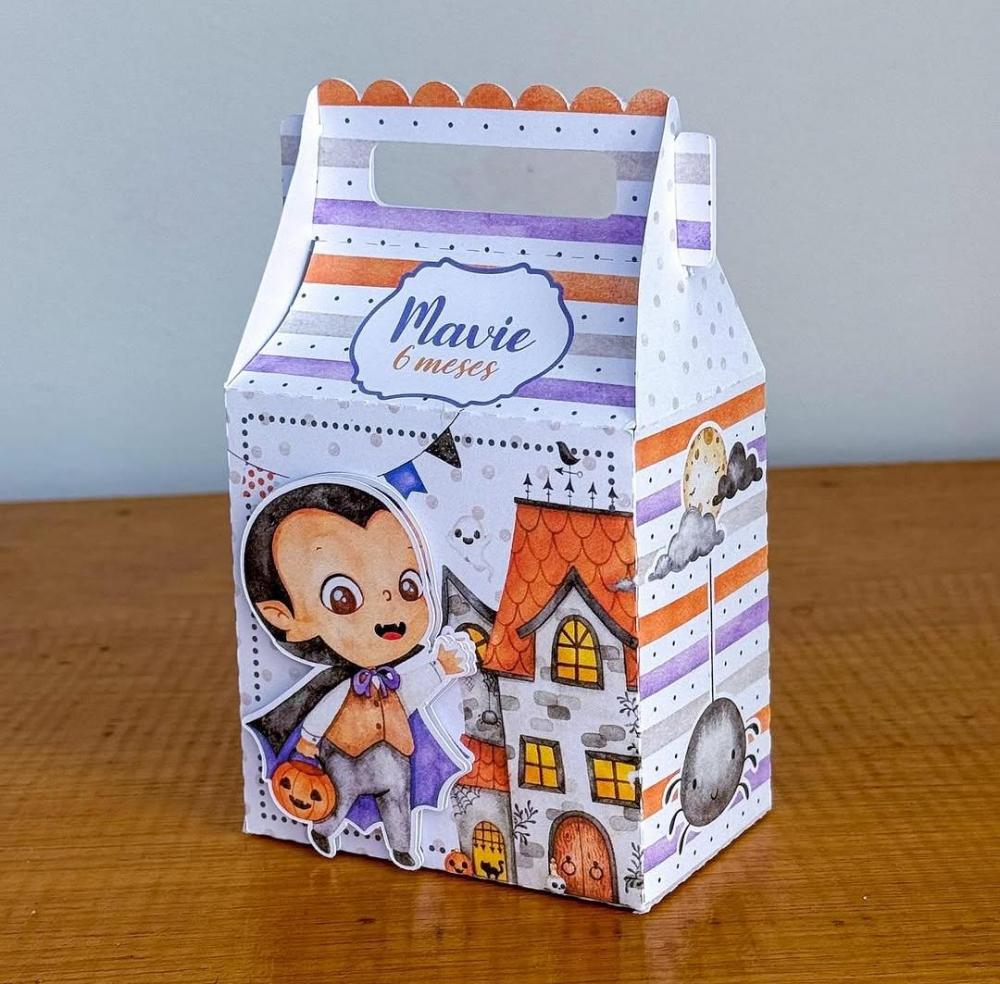 Kit Festa Personalizado Halloween (20 Peças)