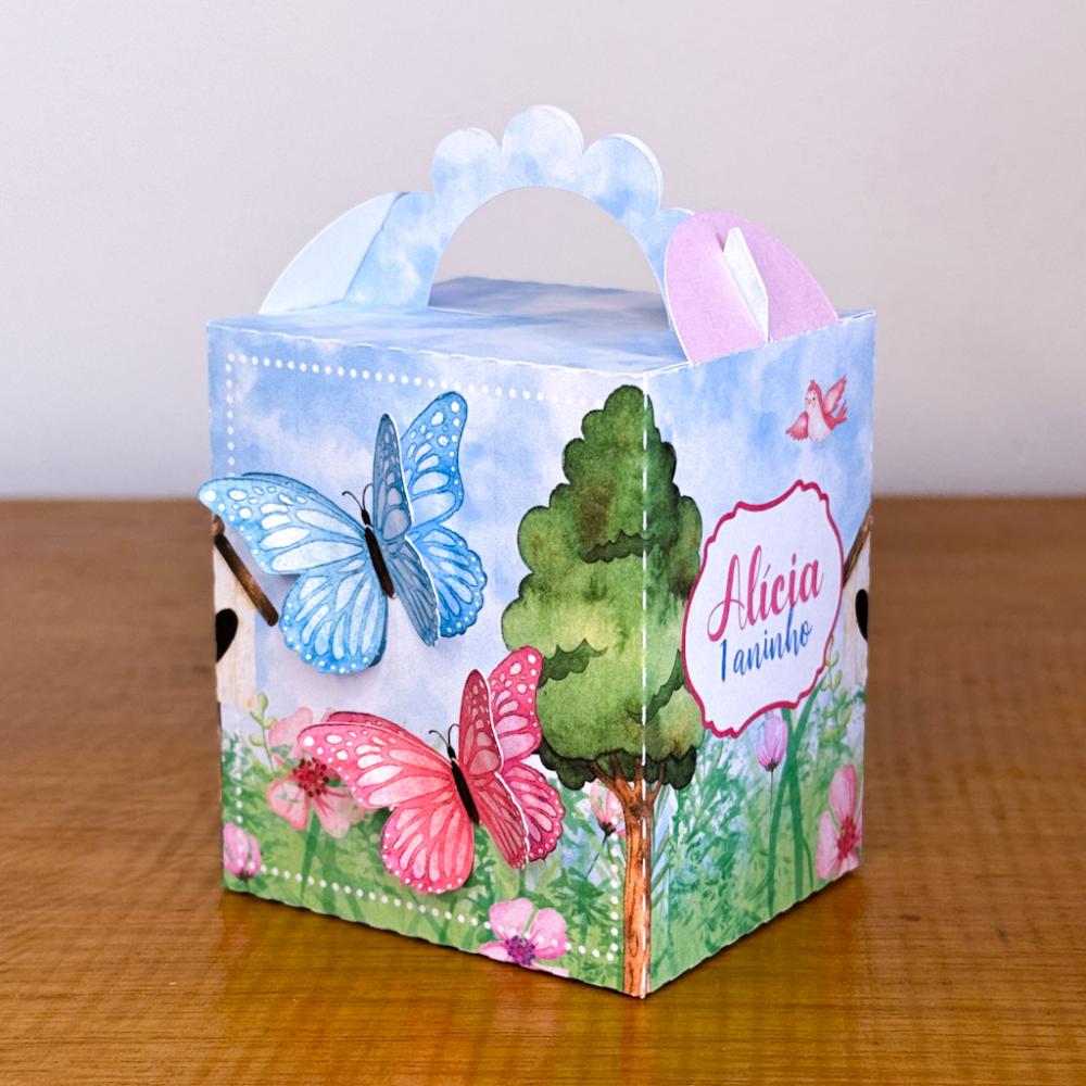 Kit Festa Personalizado Jardim (20 Peças)