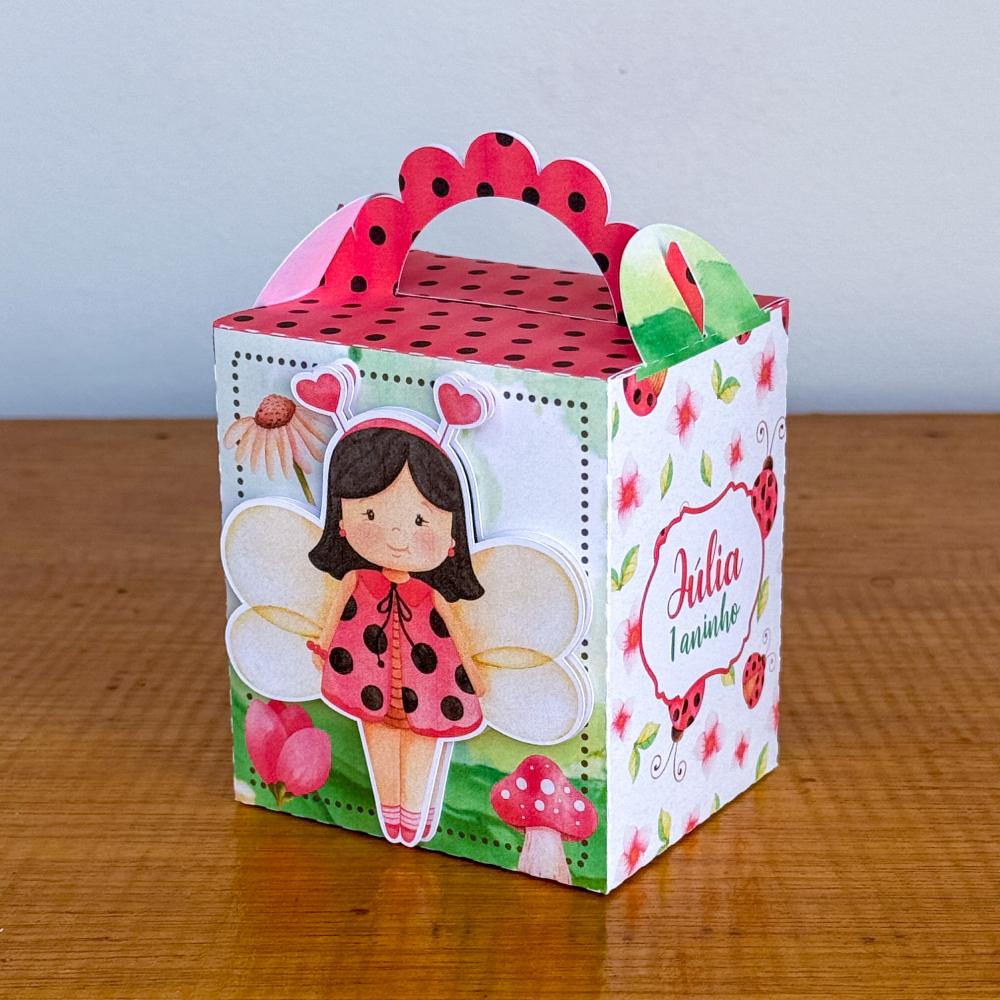 Kit Festa Personalizado Joaninha (20 Peças)