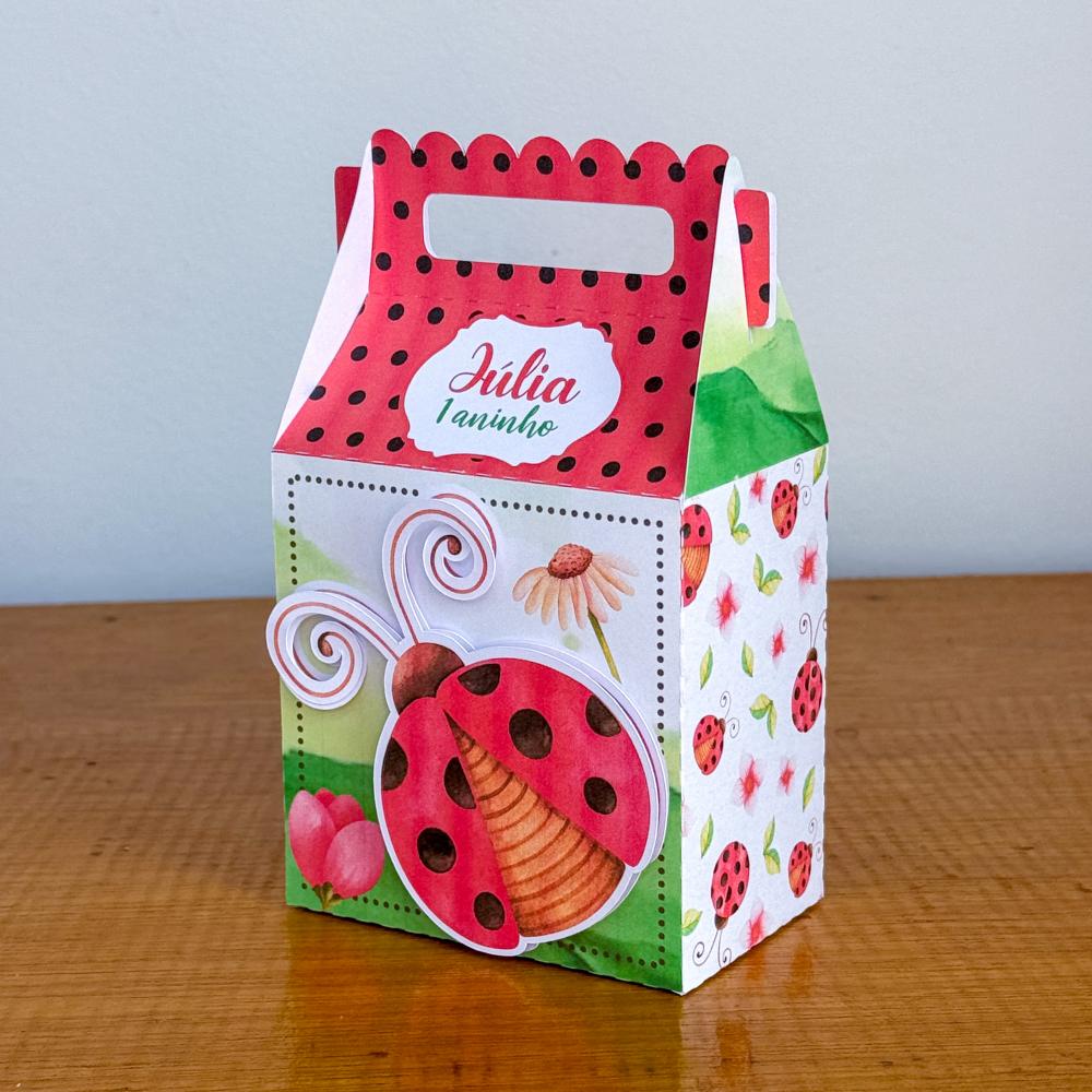 Kit Festa Personalizado Joaninha (20 Peças)