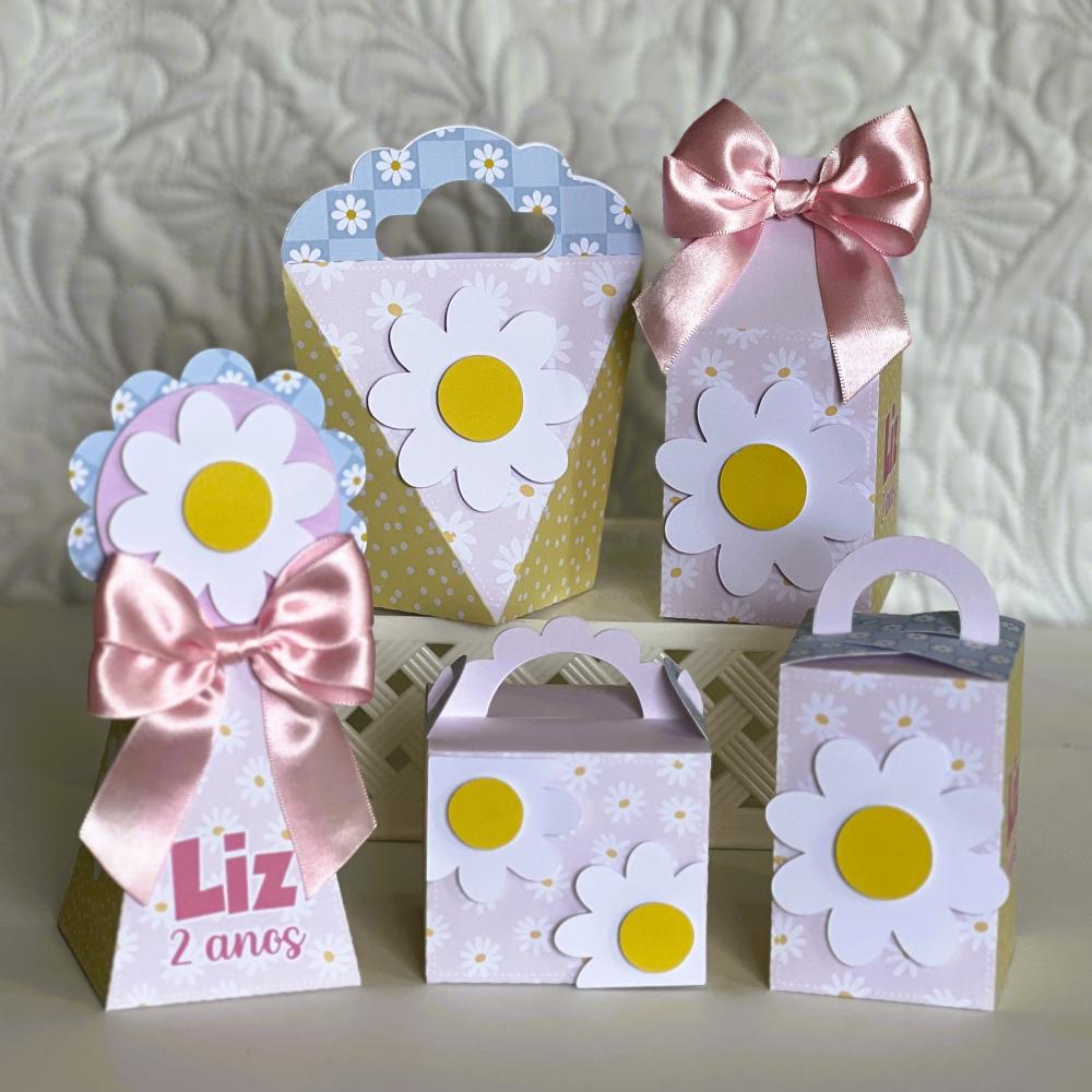 Kit Festa Personalizado Margarida (20 Peças)
