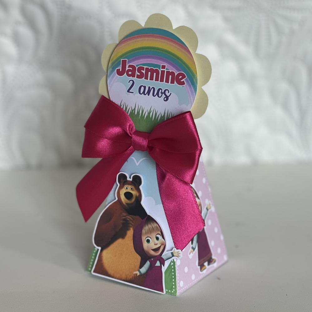Kit Festa Personalizado Masha e o Urso (20 Peças)