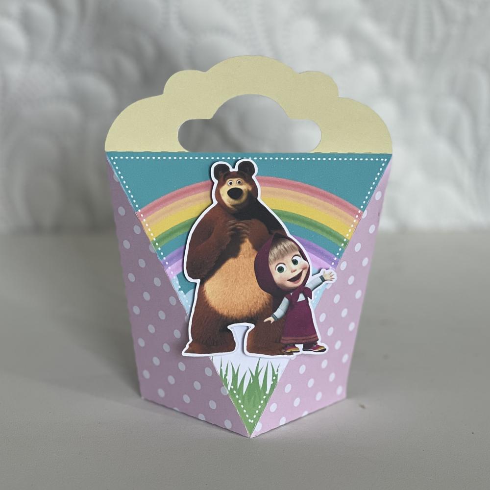 Kit Festa Personalizado Masha e o Urso (20 Peças)