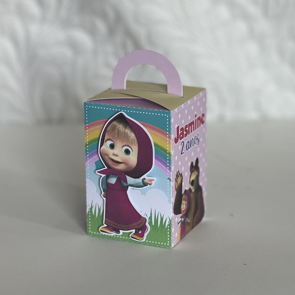 Kit Festa Personalizado Masha e o Urso (20 Peças)