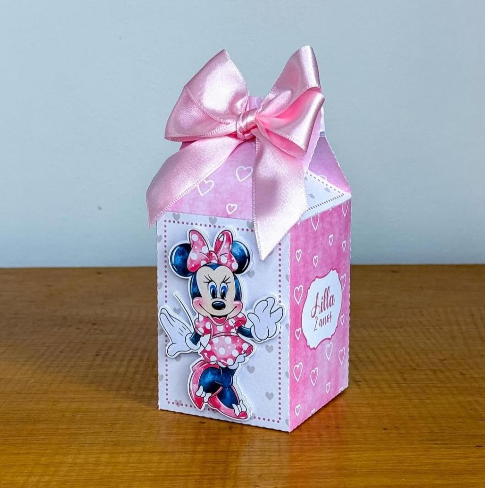 Kit Festa Personalizado Minnie Rosa (20 Peças)
