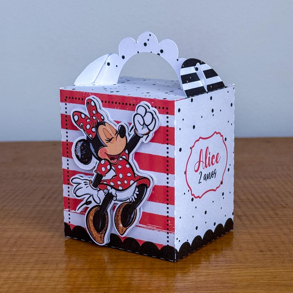 Kit Festa Personalizado Minnie Vermelha (20 Peças)