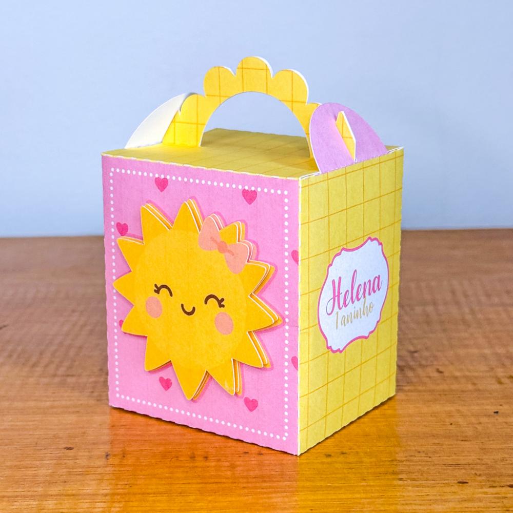 Kit Festa Personalizado Raio de Sol Menina (20 Peças)