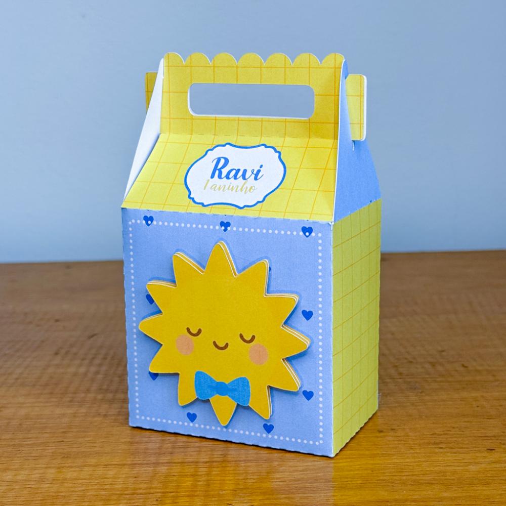 Kit Festa Personalizado Raio de Sol Menino (20 Peças)