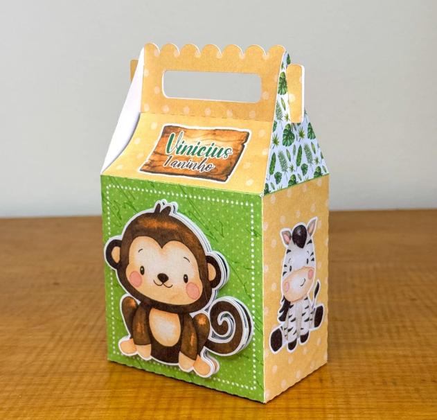 Kit Festa Personalizado Safari (20 Peças)