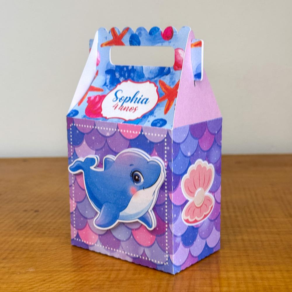 Kit Festa Personalizado Sereia (20 Peças)