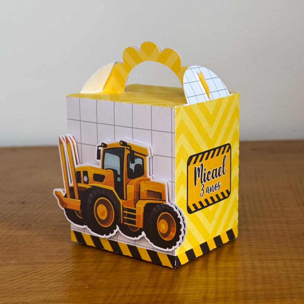 Kit Festa Personalizado Trator (20 Peças)