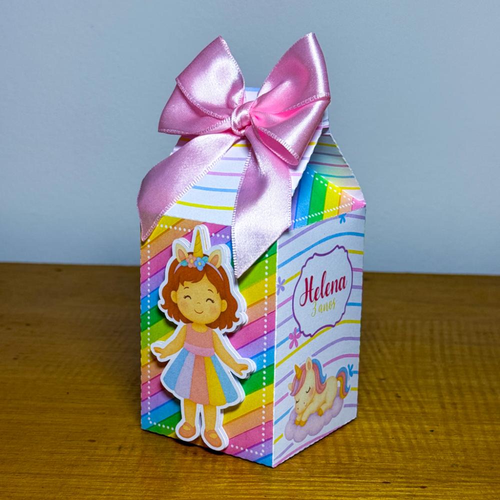Kit Festa Personalizado Unicórnio (20 Peças)