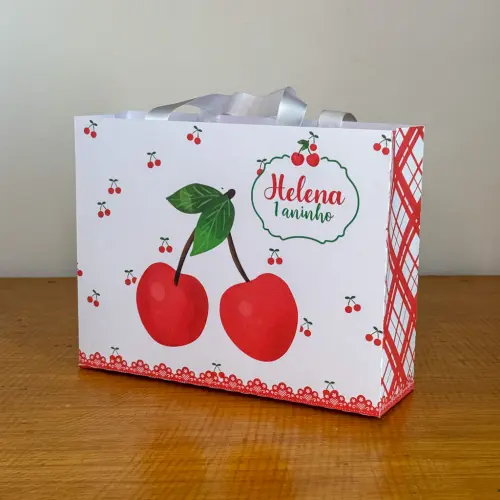 Sacolinha Personalizada Cereja
