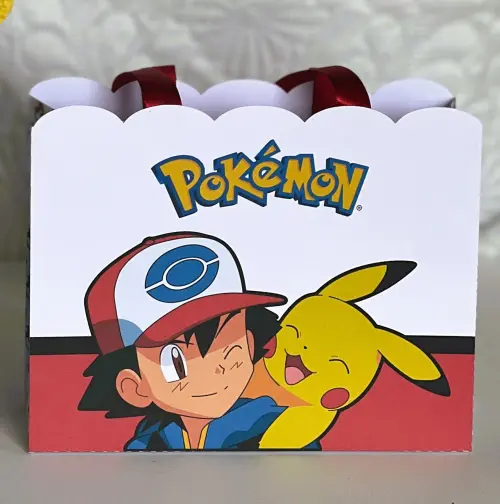 Sacolinha Personalizada Pokemon