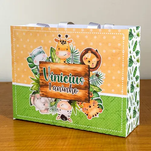 Sacolinha Personalizada Safari