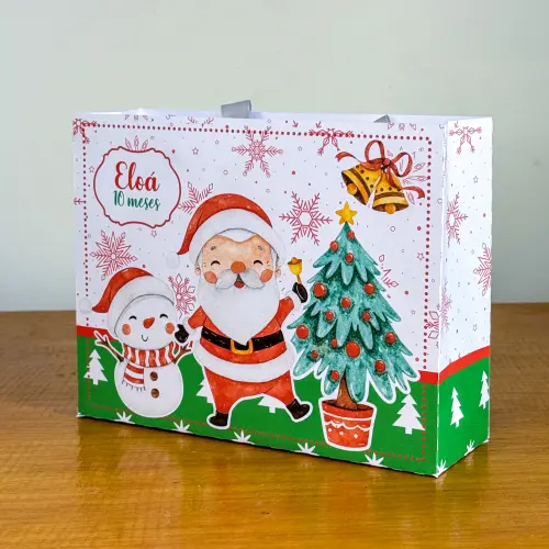 Sacolinha Personalizada Natal