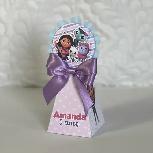Kit Festa Personalizado A Casa Mágica da Gabby (20 Peças)