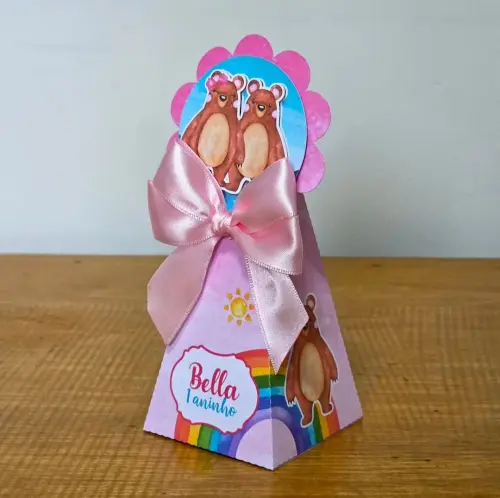 Kit Festa Personalizado Arca de Noé Menina(20 Peças)