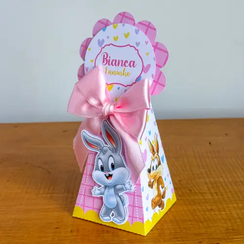 Kit Festa Personalizado Baby Looney Tunes  Menina (20 Peças)